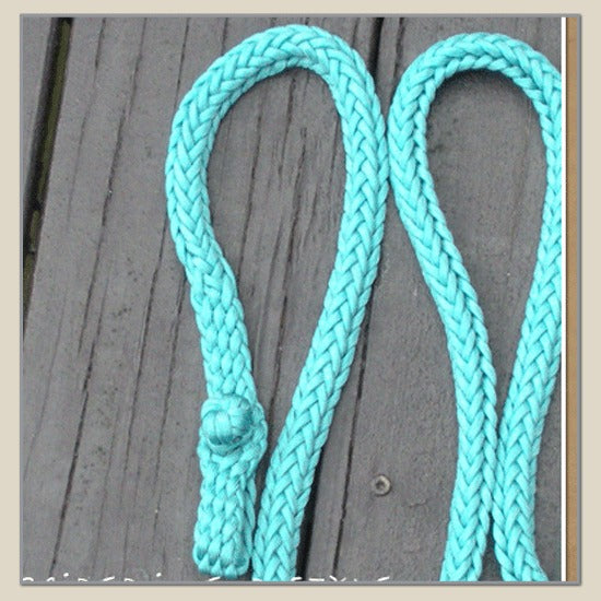 braided paracord crocodile sport / loop reins